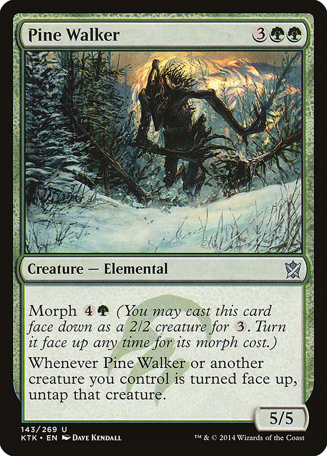 Pine Walker [Khans of Tarkir] (143)
