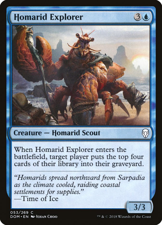 Homarid Explorer [Dominaria] (53)