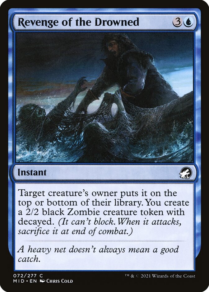 Revenge of the Drowned [Innistrad: Midnight Hunt] (72)