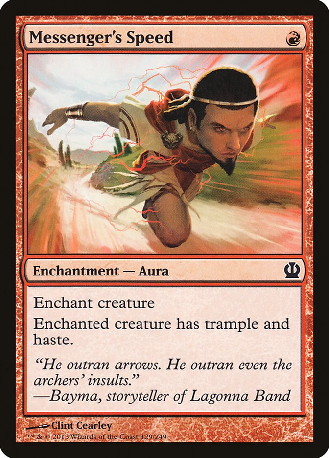 Messenger's Speed [Theros] (129)