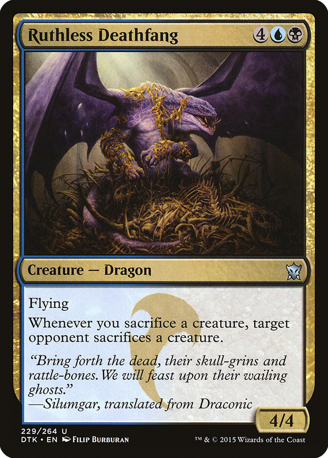 Ruthless Deathfang [Dragons of Tarkir] (229)
