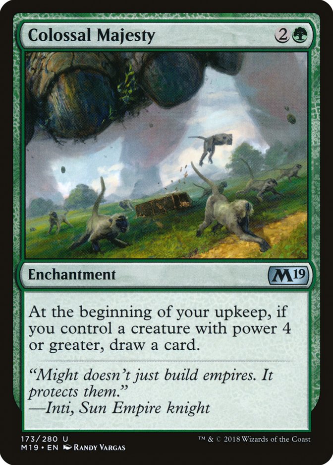 Colossal Majesty [Core Set 2019] (173)
