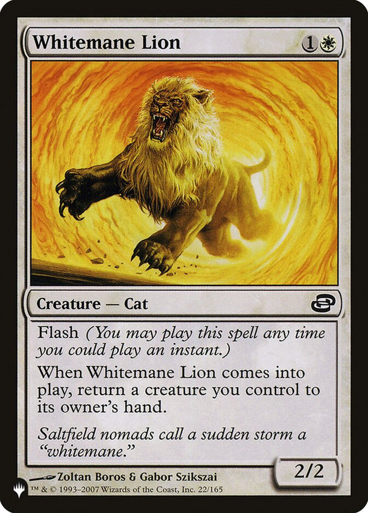 Whitemane Lion [The List] (PLC-22)