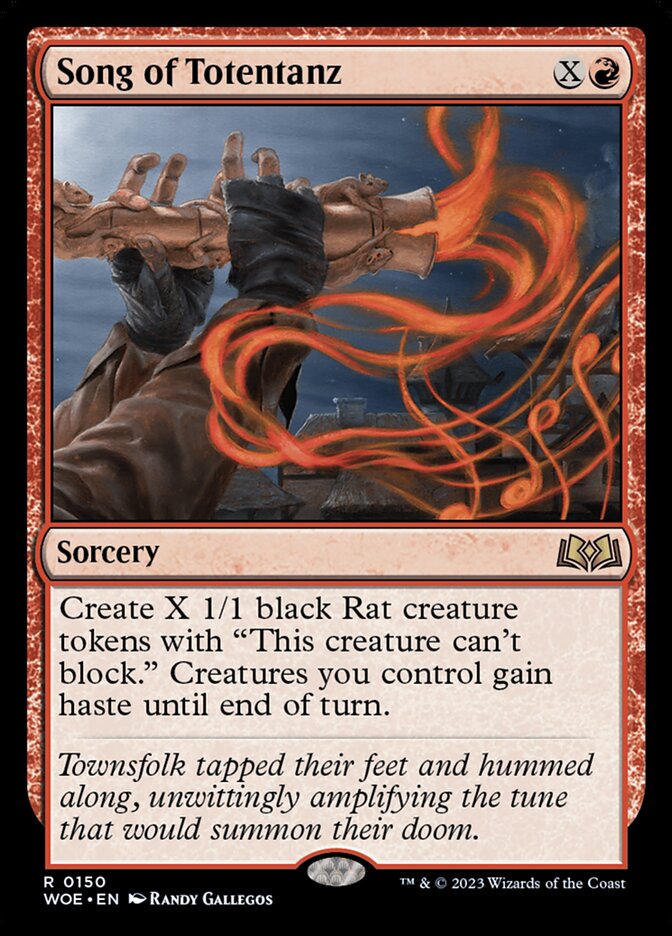 Song of Totentanz [Wilds of Eldraine] (150)