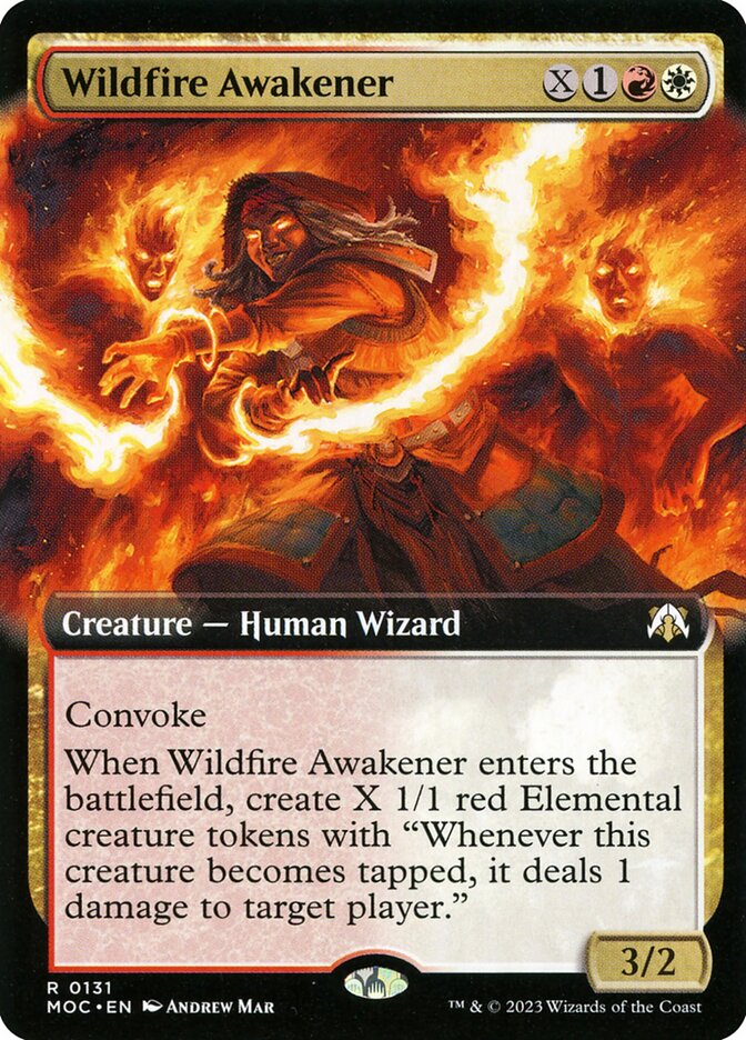 Wildfire Awakener [March of the Machine Commander] (131)