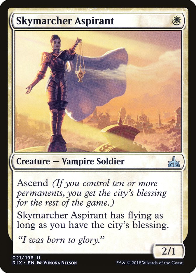 Skymarcher Aspirant [Rivals of Ixalan] (21)