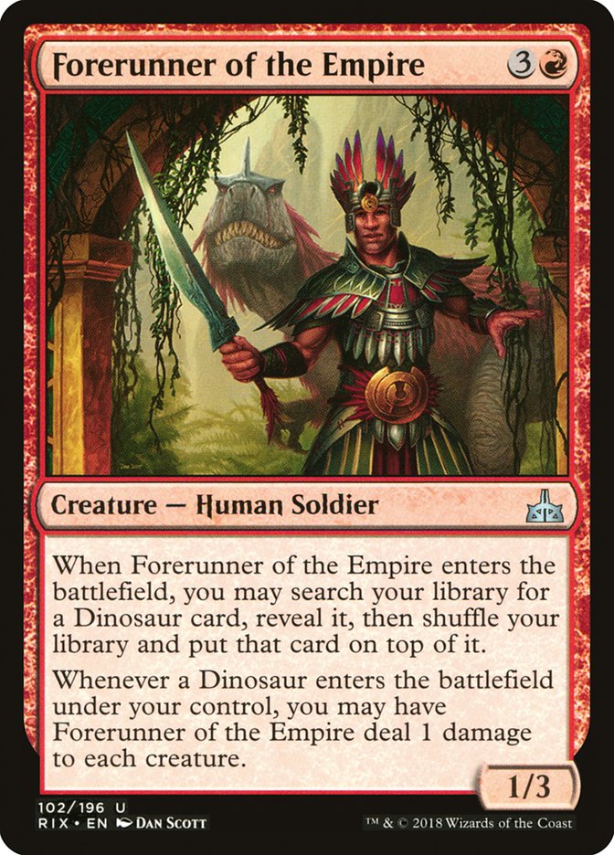 Forerunner of the Empire [Rivals of Ixalan] (102)