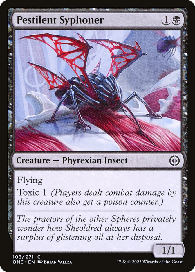 Pestilent Syphoner [Phyrexia: All Will Be One] (103)