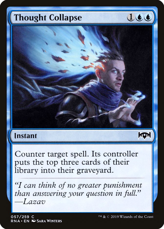 Thought Collapse [Ravnica Allegiance] (57)