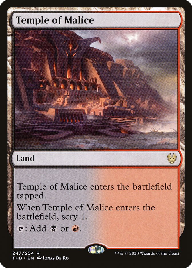 Temple of Malice [Theros Beyond Death] (247)