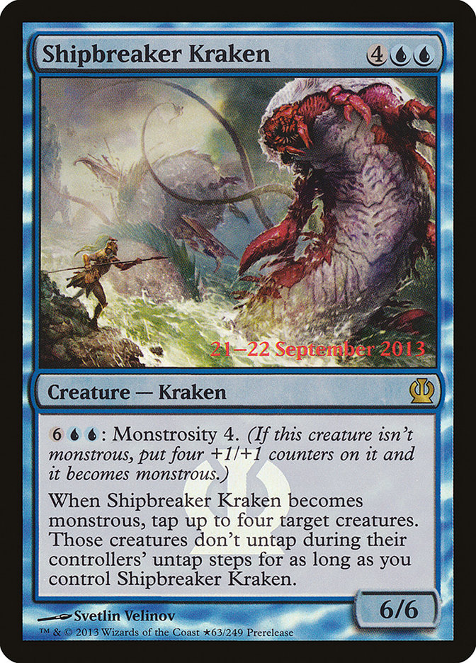 Shipbreaker Kraken [Theros Promos] (63★)