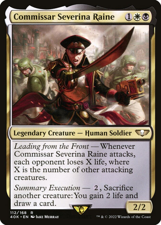 Commissar Severina Raine [Warhammer 40,000 Commander] (112)