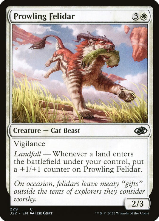 Prowling Felidar [Jumpstart 2022] (229)