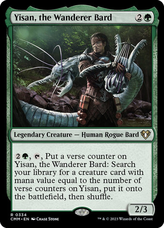 Yisan, the Wanderer Bard [Commander Masters] (334)