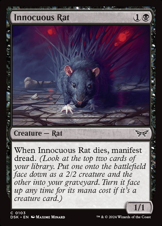 Innocuous Rat [Duskmourn: House of Horror] (103)