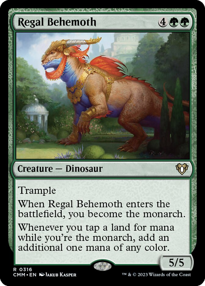 Regal Behemoth [Commander Masters] (316)