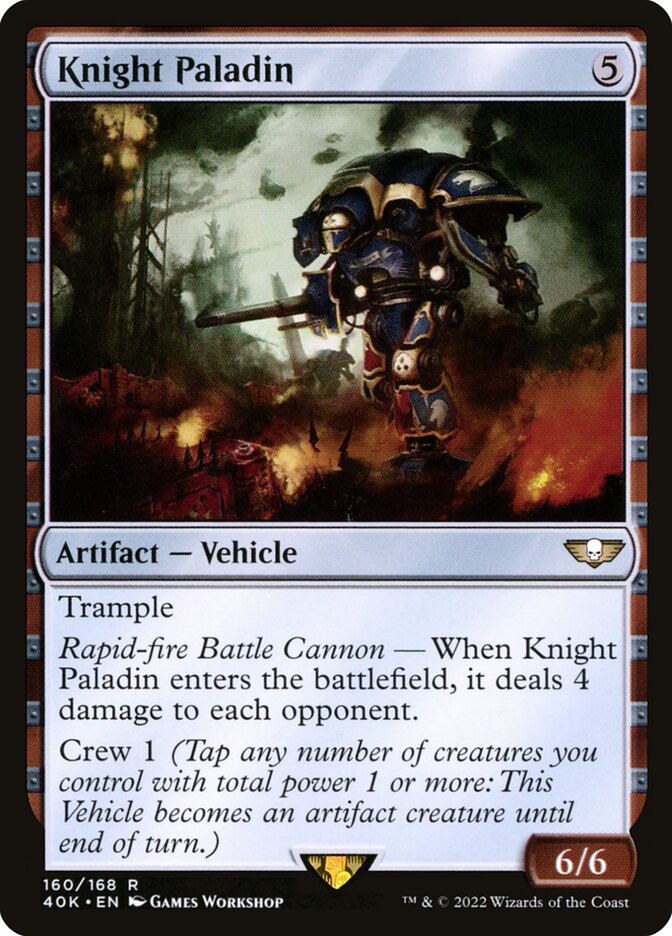 Knight Paladin [Warhammer 40,000 Commander] (160)