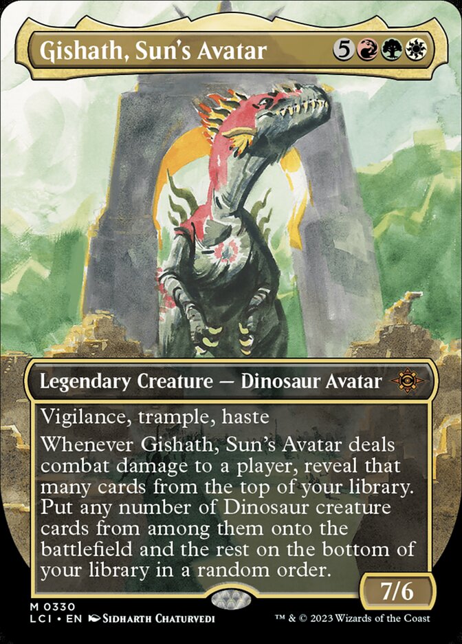 Gishath, Sun's Avatar [The Lost Caverns of Ixalan] (330)