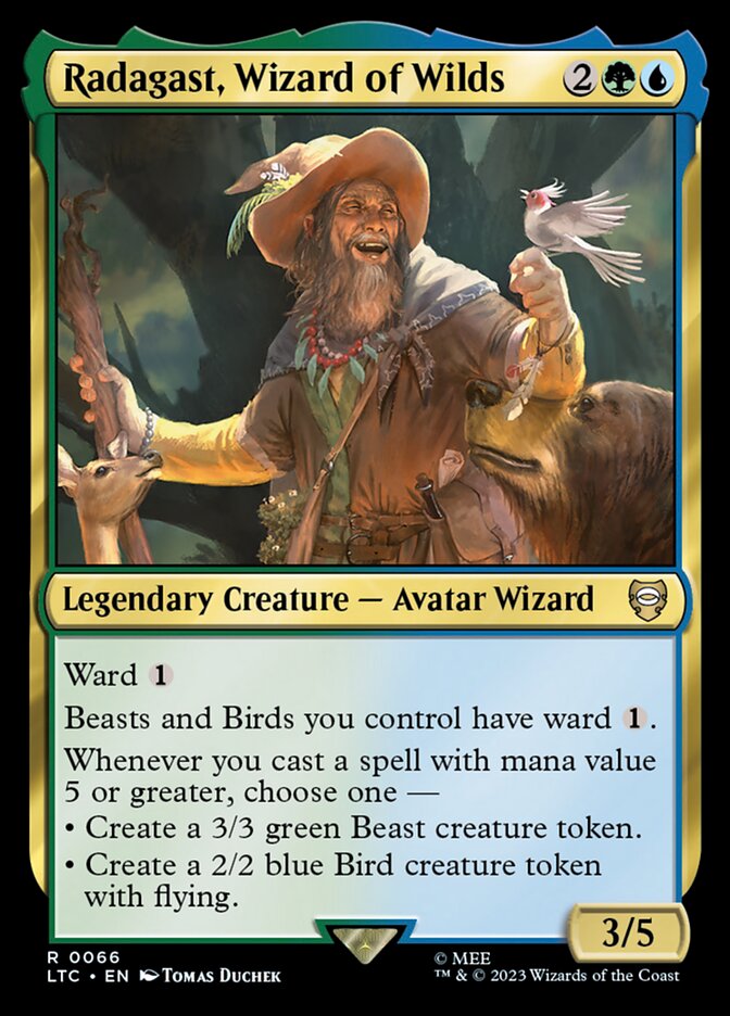 Radagast, Wizard of Wilds [Tales of Middle-earth Commander] (66)