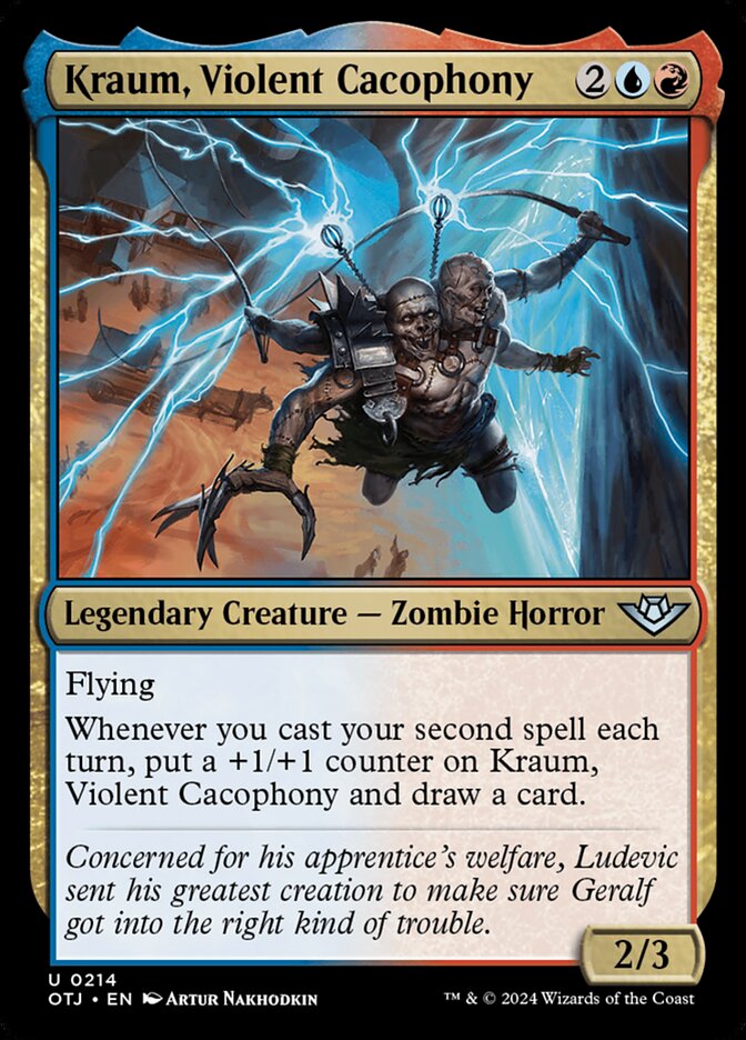 Kraum, Violent Cacophony [Outlaws of Thunder Junction] (214)