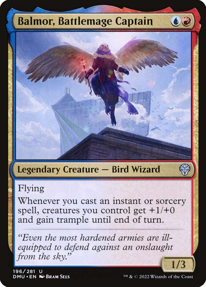 Balmor, Battlemage Captain [Dominaria United] (196)