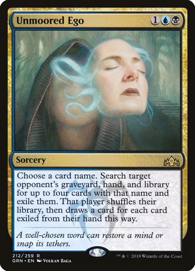 Unmoored Ego [Guilds of Ravnica] (212)