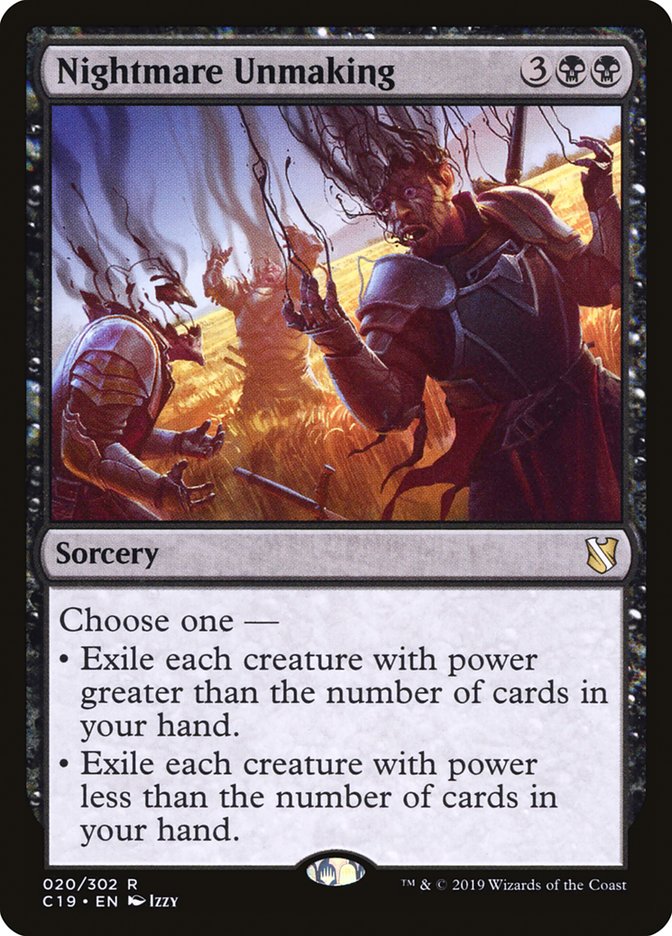 Nightmare Unmaking [Commander 2019] (20)