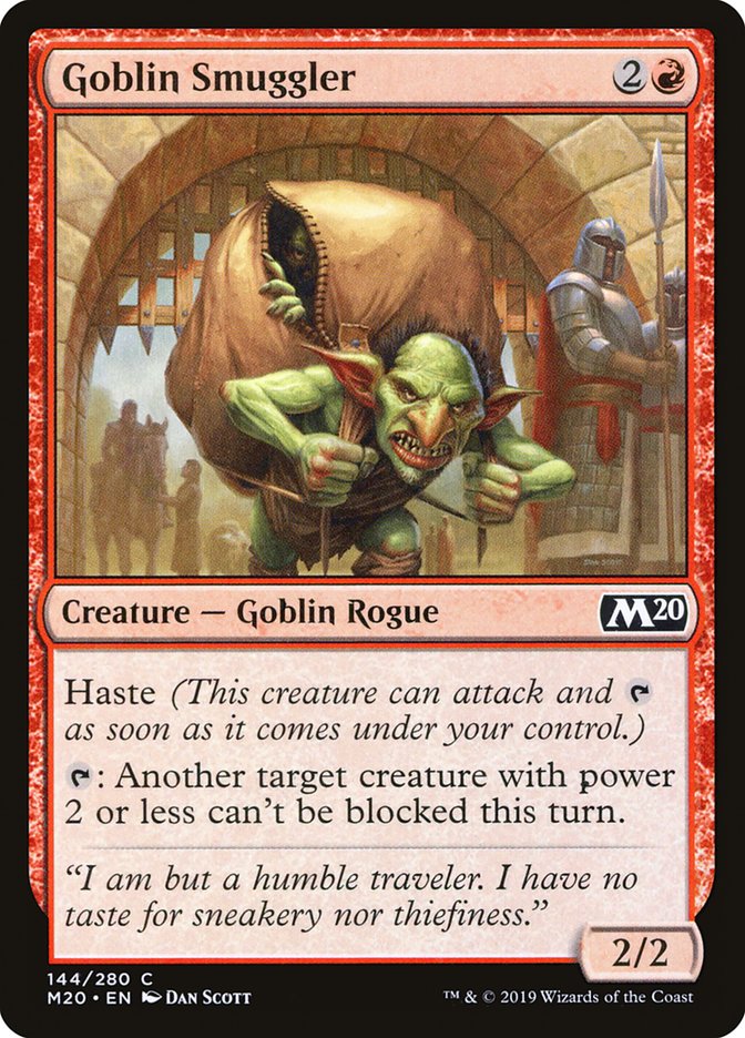 Goblin Smuggler [Core Set 2020] (144)