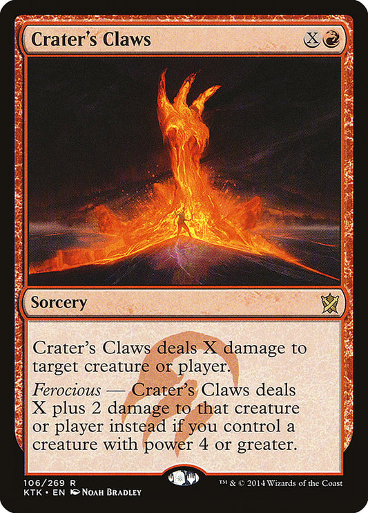 Crater's Claws [Khans of Tarkir] (106)