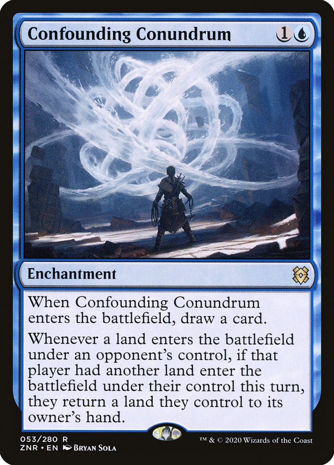 Confounding Conundrum [Zendikar Rising] (53)