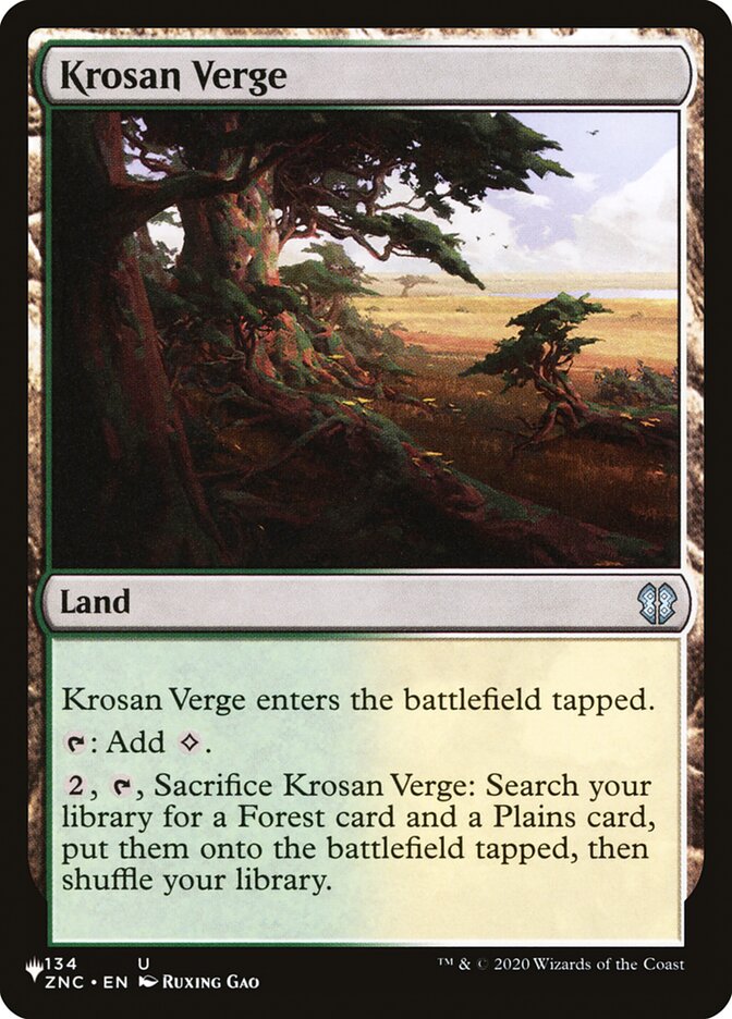 Krosan Verge [The List] (ZNC-134)