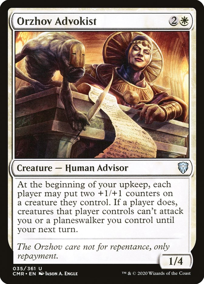 Orzhov Advokist [Commander Legends] (35)