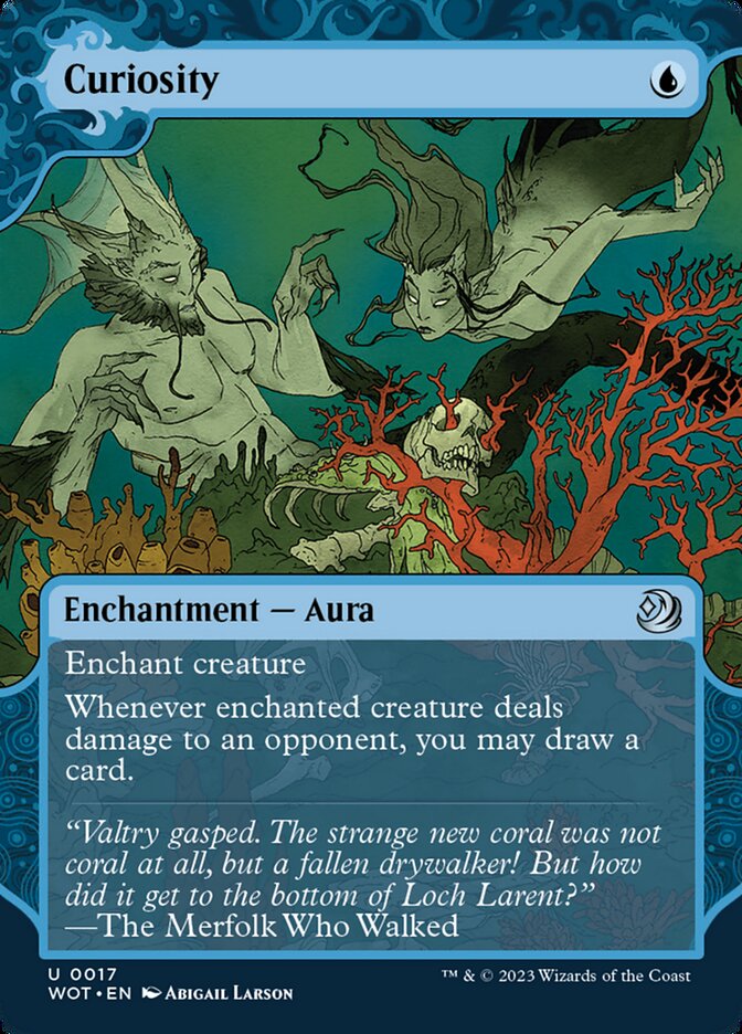 Curiosity [Wilds of Eldraine: Enchanting Tales] (17)