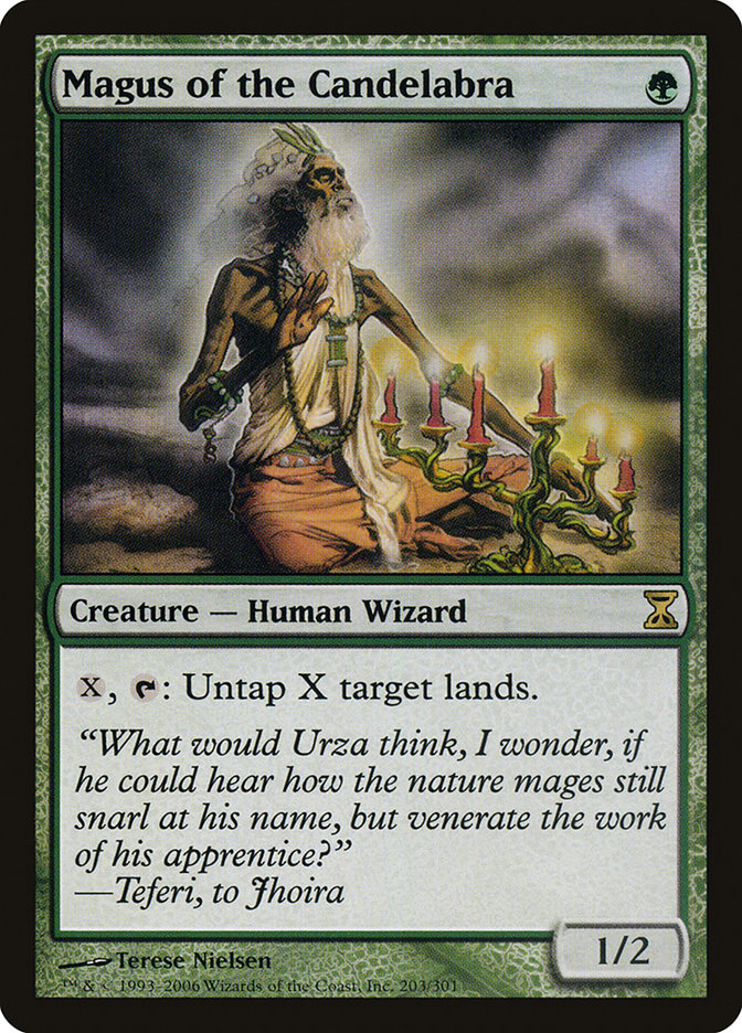 Magus of the Candelabra [Time Spiral] (203)