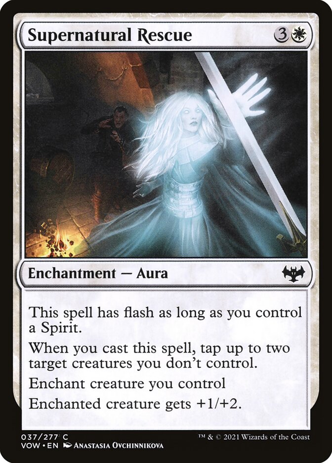 Supernatural Rescue [Innistrad: Crimson Vow] (37)