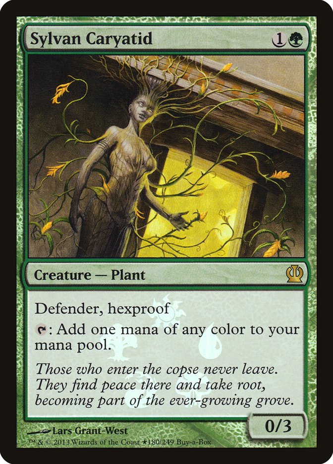 Sylvan Caryatid [Theros Promos] (180★)