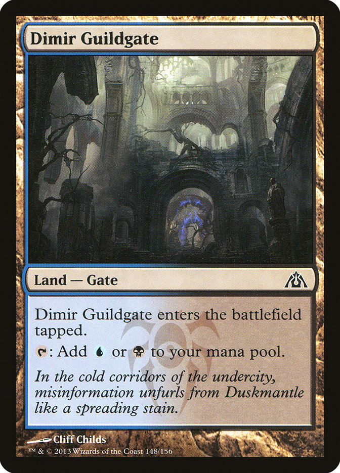 Dimir Guildgate [Dragon's Maze] (148)