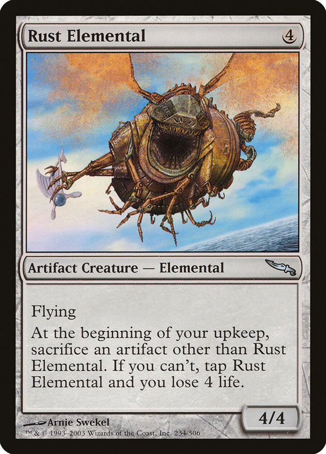 Rust Elemental [Mirrodin] (234)