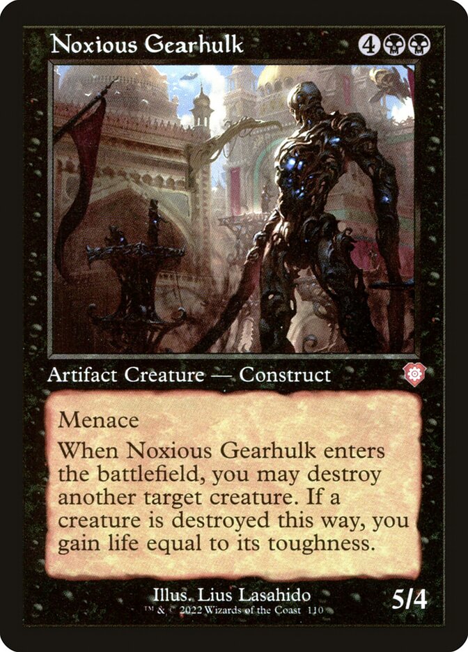 Noxious Gearhulk [The Brothers' War Commander] (110)