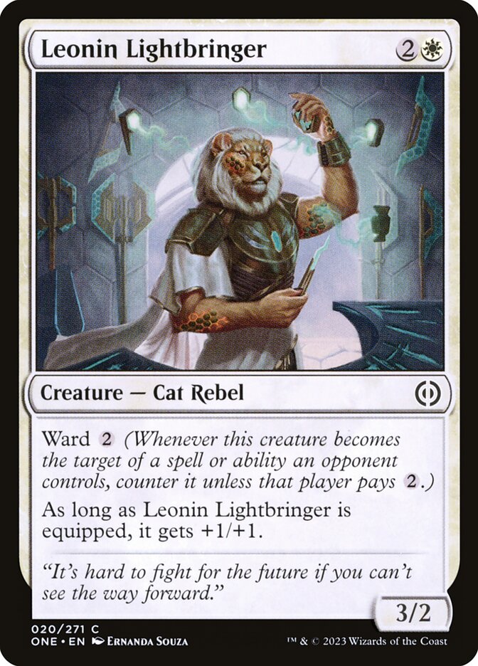 Leonin Lightbringer [Phyrexia: All Will Be One] (20)