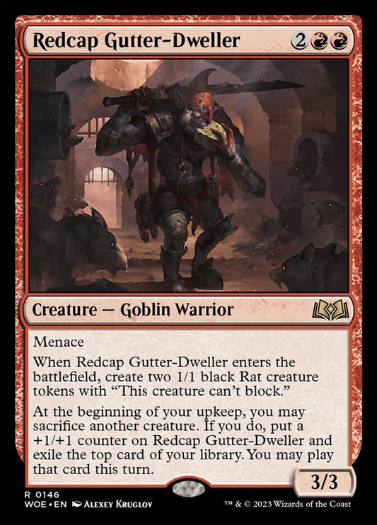 Redcap Gutter-Dweller [Wilds of Eldraine] (146)