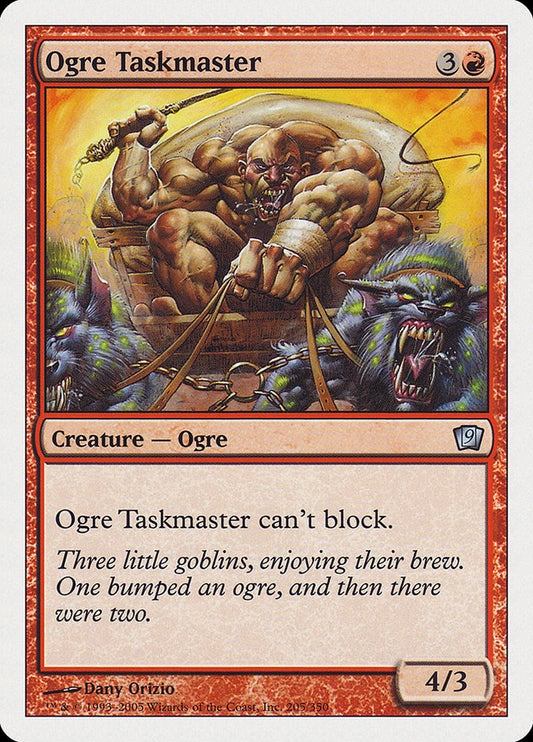 Ogre Taskmaster [Ninth Edition] (205)