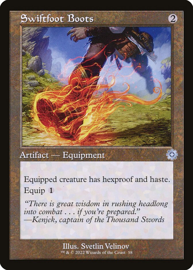 Swiftfoot Boots [The Brothers' War Retro Artifacts] (58)