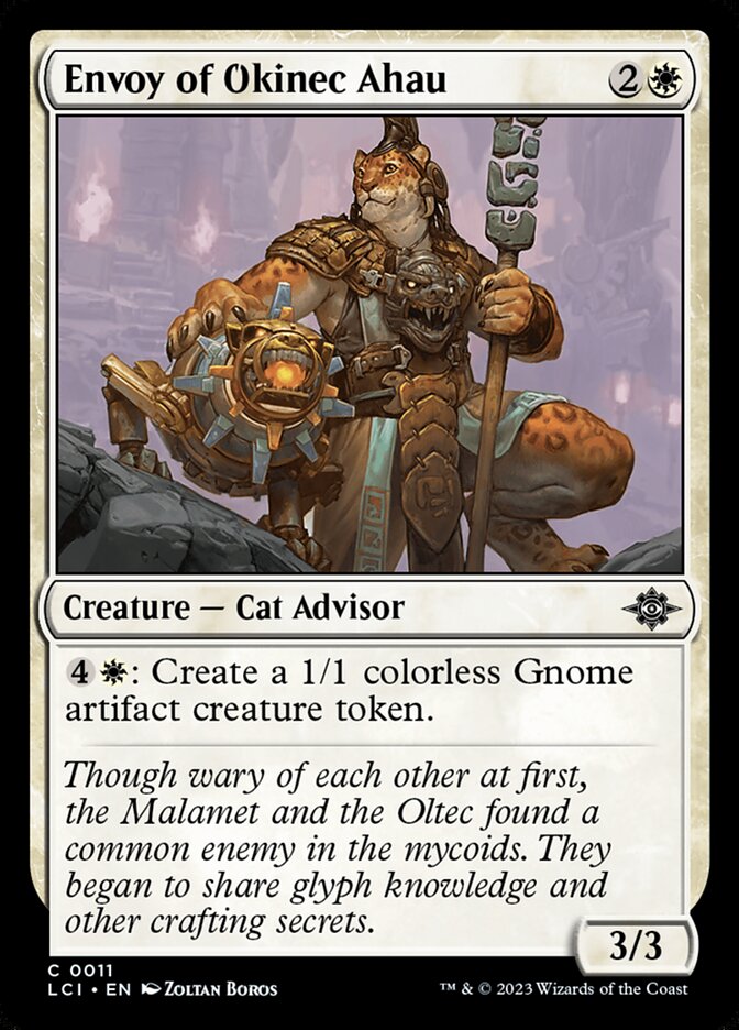 Envoy of Okinec Ahau [The Lost Caverns of Ixalan] (11)