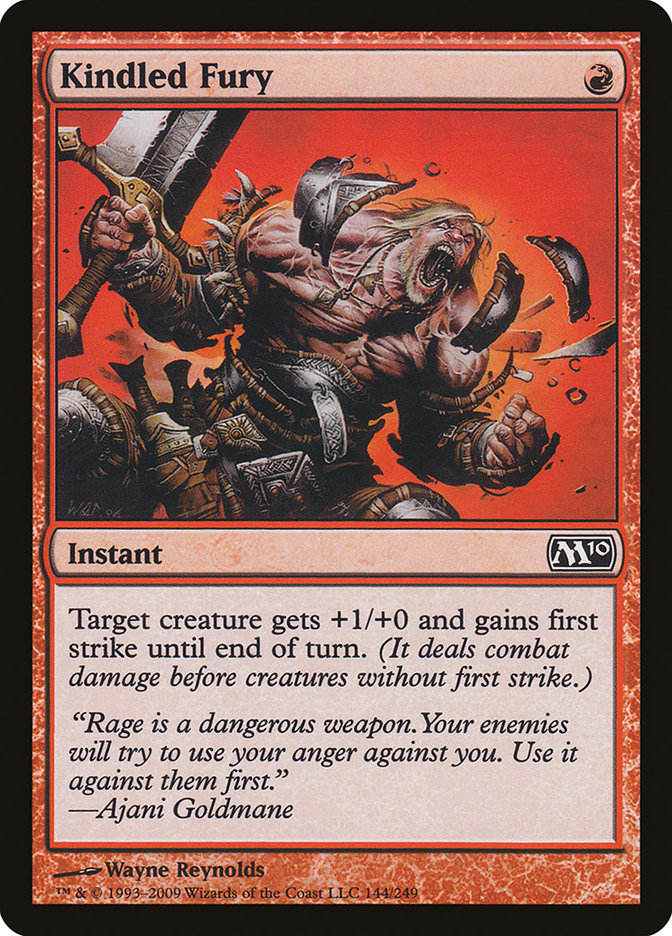 Kindled Fury [Magic 2010] (144)
