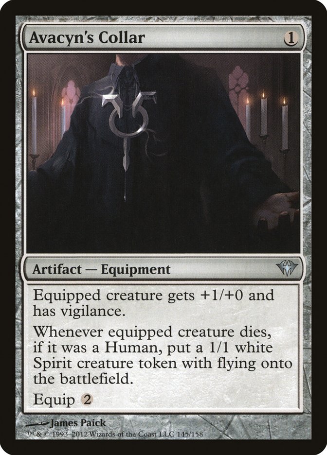 Avacyn's Collar [Dark Ascension] (145)