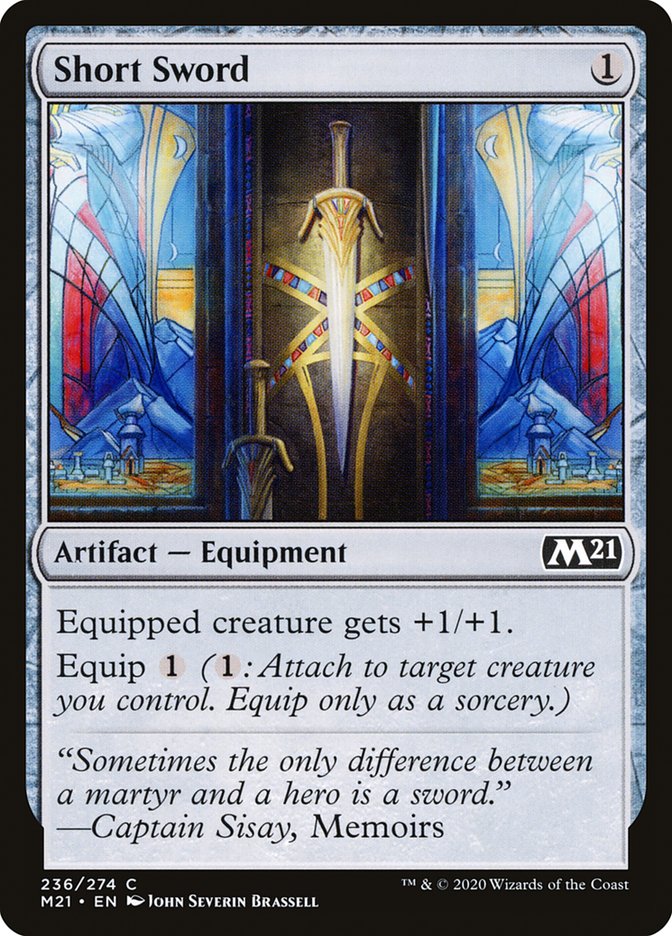 Short Sword [Core Set 2021] (236)