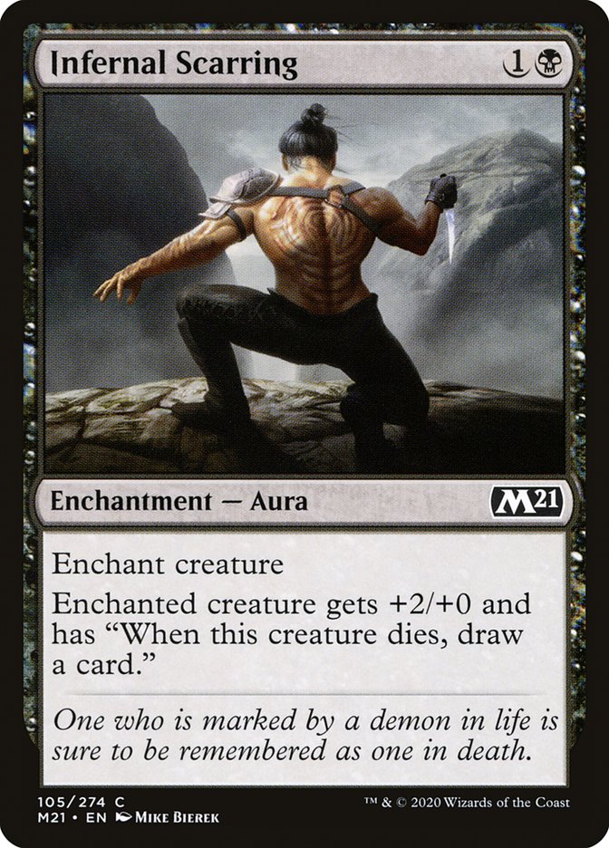 Infernal Scarring [Core Set 2021] (105)