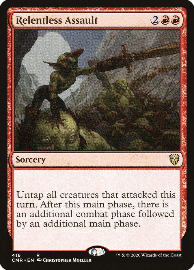 Relentless Assault [Commander Legends] (416)