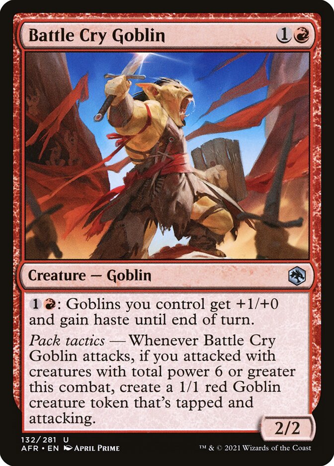 Battle Cry Goblin [Adventures in the Forgotten Realms] (132)